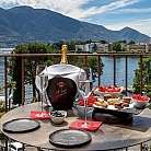 Hotel and Lounge Lago Maggiore Balcony Apero