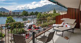 Hotel Lago Maggiore Terasse Corner Suite
